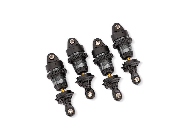 Traxxas Mini GTR Alu-Dämpfer grau kurz (4) Mini-Slash 4x4 10865-GRAY