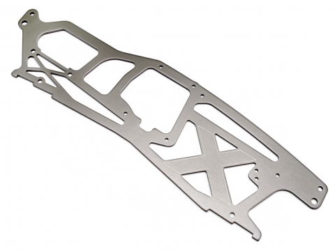 HPI Chassisplatte 2.5mm (Savage X/Grau/rechts) 73962