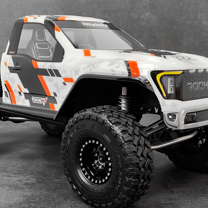 Bittydesign ROCK1 1/10 Clear Body for 313mm Wheelbase Crawler Pre-Cut (Only Cab) BDCR-RK1-C