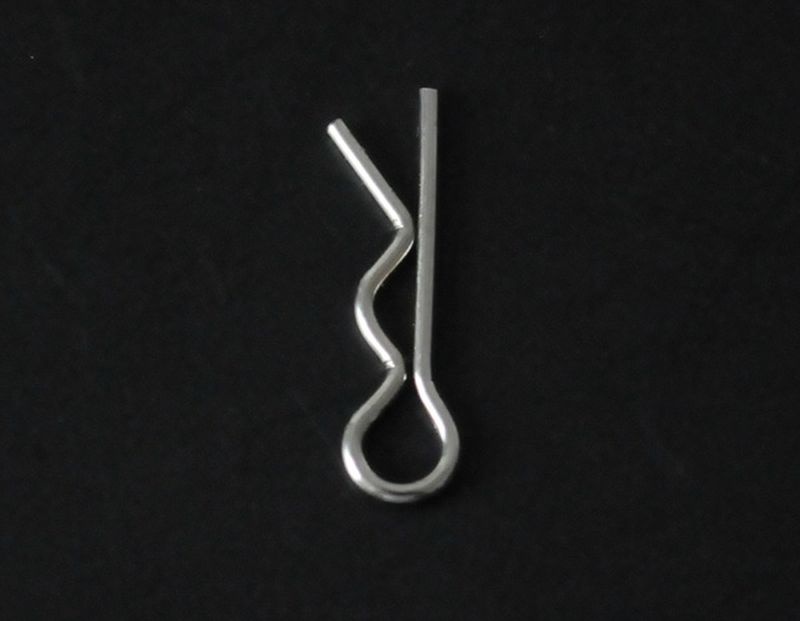 RC4WD Silver Steel Body Clips 1.21mm Z-B0016