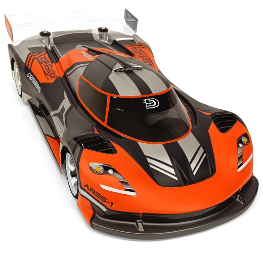 Bittydesign GT12 Body ARES-1 (Clear) 1/12 BDGT12-AS1