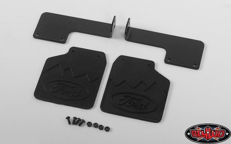 RC4WD Rear Mud Flaps for Traxxas TRX-4 '79 Bronco Ranger XLT VVV-C0488