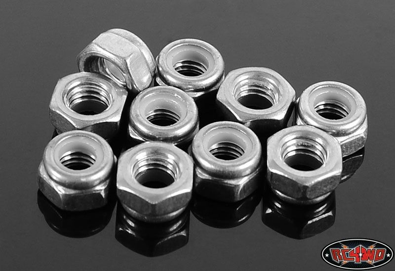 RC4WD Nylock Nuts M5 (Silver) Z-S0842