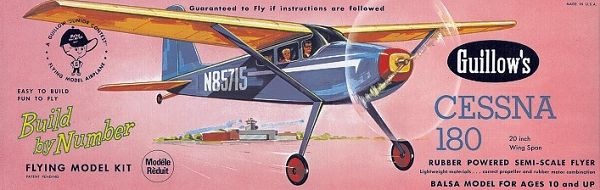 Guillow Cessna 180 Balsabausatz 601