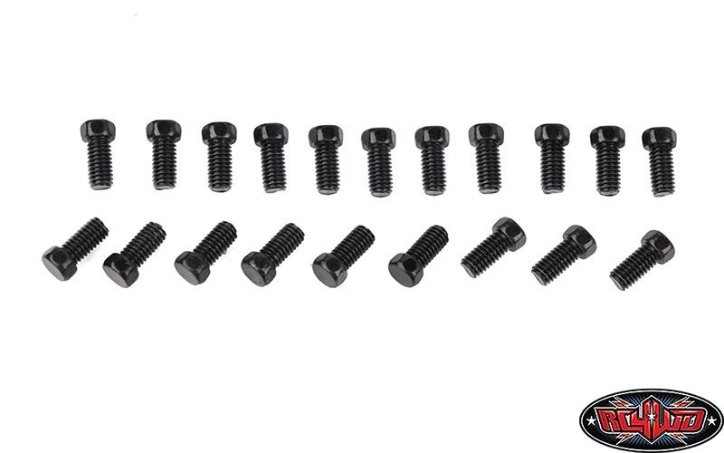 RC4WD Sechskantschrauben M3x6mm schwarz Z-S0105