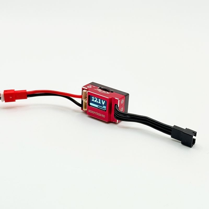 FURITEK MicroPython Pro OLED - 25A/50A Brushed/Brushless Regler für 1/18 & 1/24 RC-Crawlers FUR-2692
