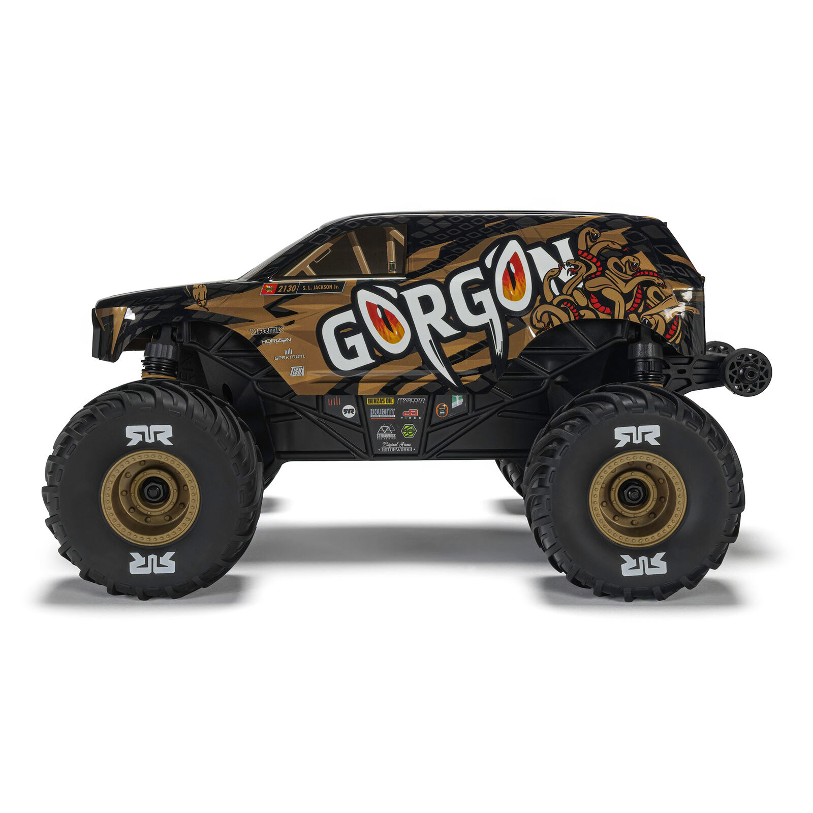 ARRMA 1/16 GORGON GROM 4X4 RTR Brushed Monster Truck Bronce (Battery & Charger Included) - Abbildung 6