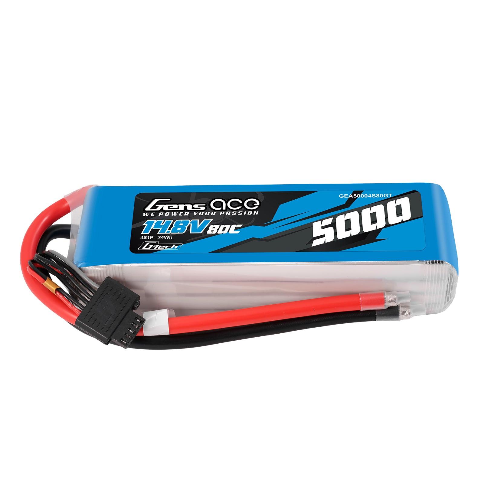 Gens Ace G-Tech 5000mAh 14.8V 80C 4S1P Lipo Akku(F5B) GEA50004S80GT