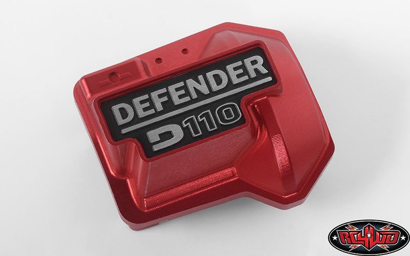 RC4WD Defender D110 Diff Cover for Traxxas TRX-4 (Red) VVV-C0480