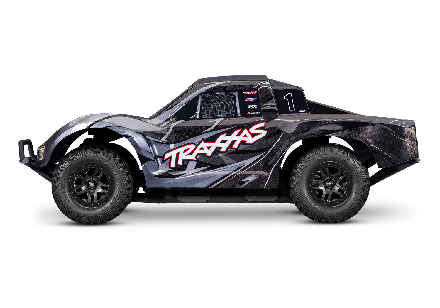 Traxxas Slash 4x4 VX3 Brushless Short Course Schwarz 68454-4 - Abbildung 3