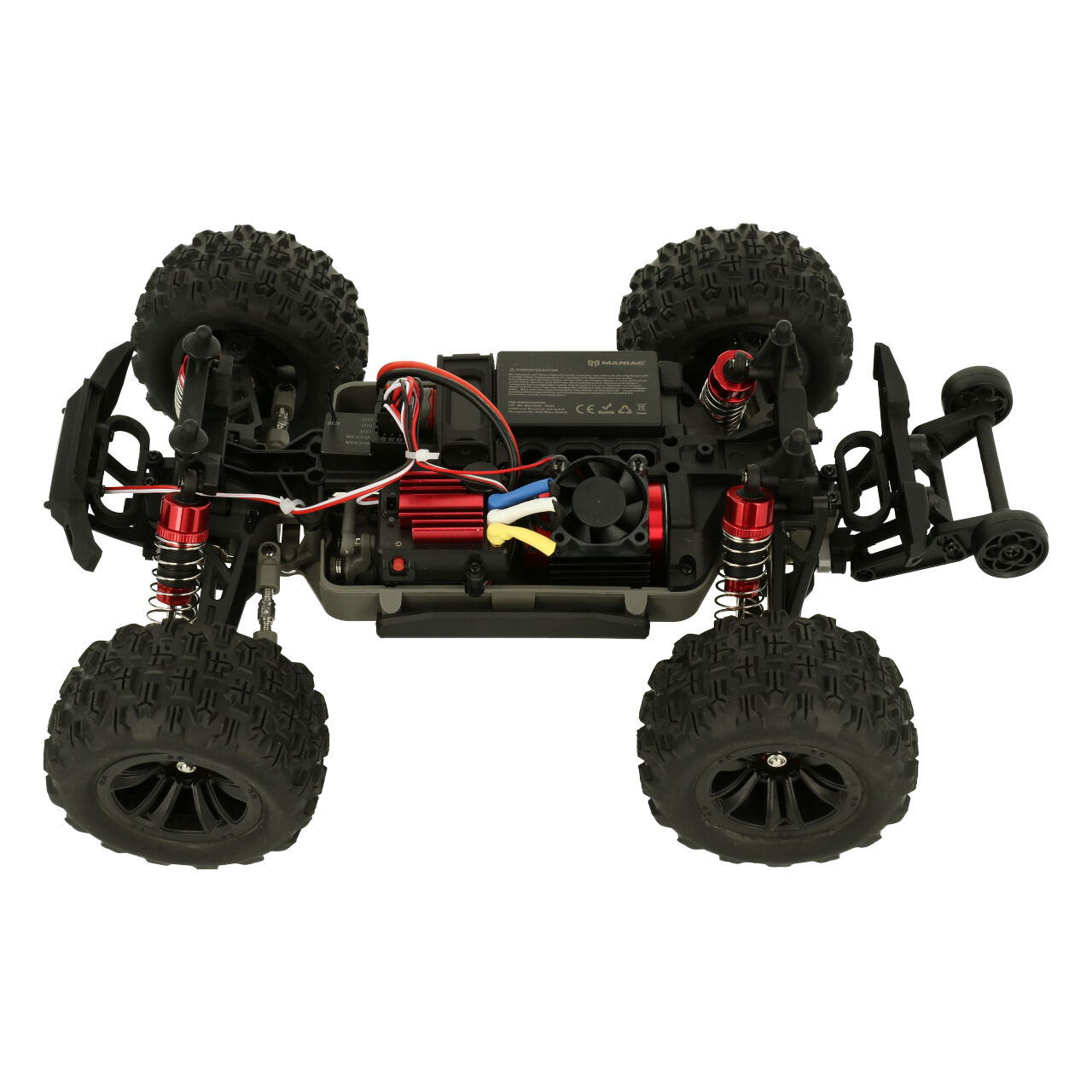 MANIAC Hyper GO Fury Pro Brushless Truck 1/16 schwarz - Abbildung 4
