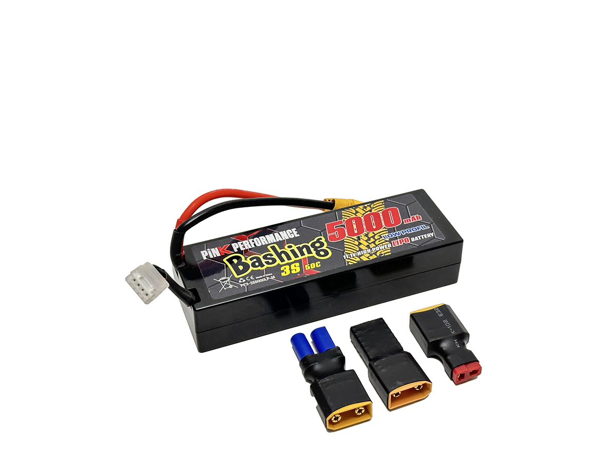 Pink Performance Bashing LiPo Akku 3S 11.1V-5000-50C (Multi) LP 139x47x28mm 380g PP3-3S5000LP-M