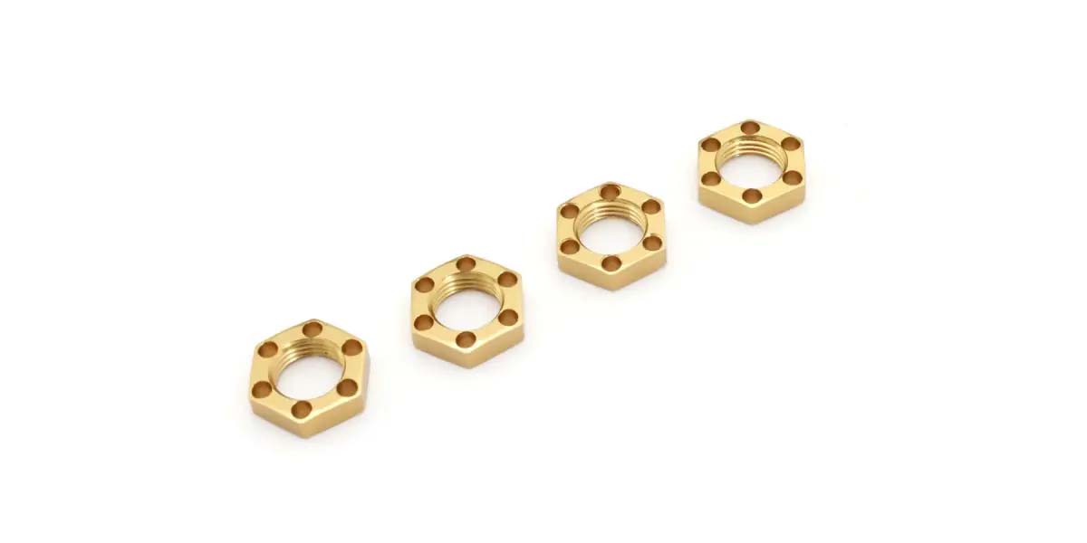Kyosho Radmuttern LW (4) EP Fantom 4WD Ext - Gold EF244G