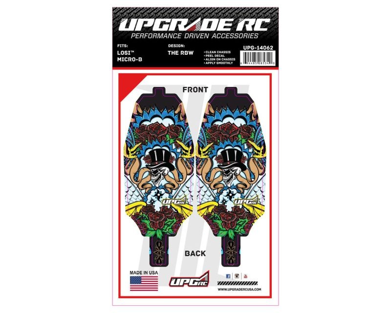 Upgrade RC Chassis Protector (TopHat) (2) für Losi Micro-B