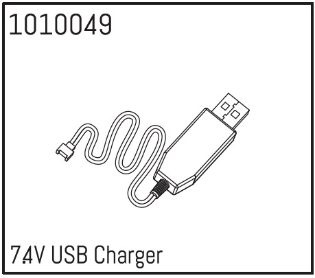 Hobby Plus 7.4V USB Charger 240163