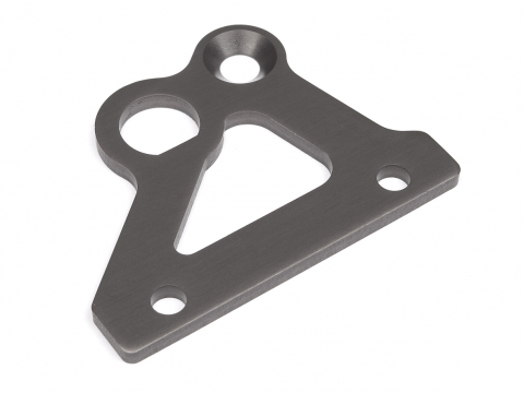 HPI Bremsscheibenhalter Platte (Gunmetal/Baja 5B 2.0) 102162