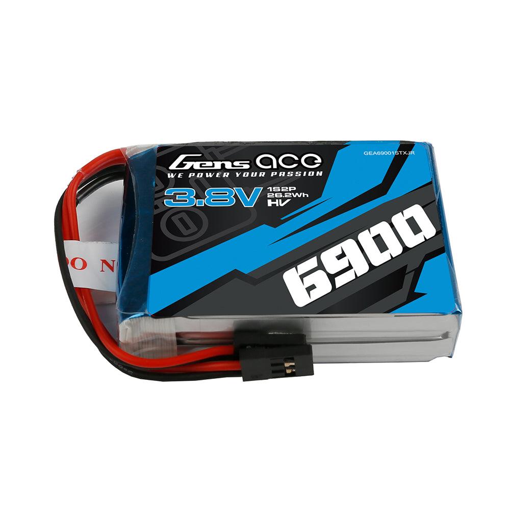 Gens Ace 6900mAh 3.8V 1S2P Lipo Akku Pack GEA69001STXJR