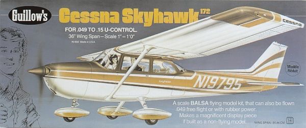 Guillow Cessna 172 Skyhawk Balsabausatz 802