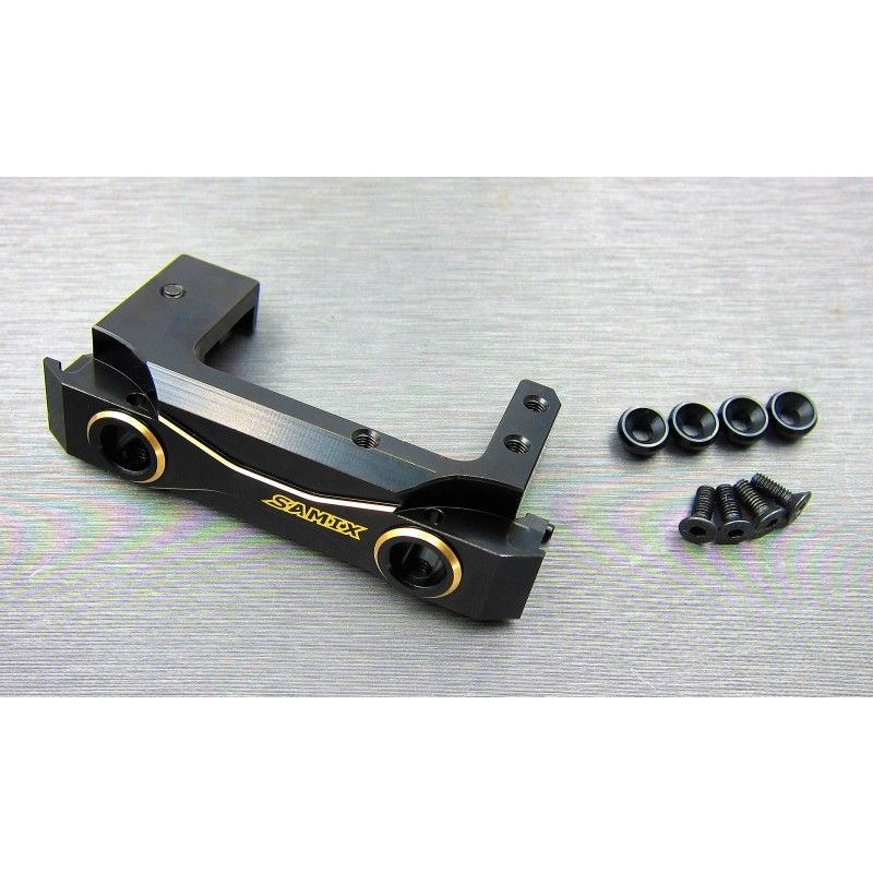 SAMIX Messing Bumper Befestigung kurz vorn für Axial SCX10-2 SCX2-4068