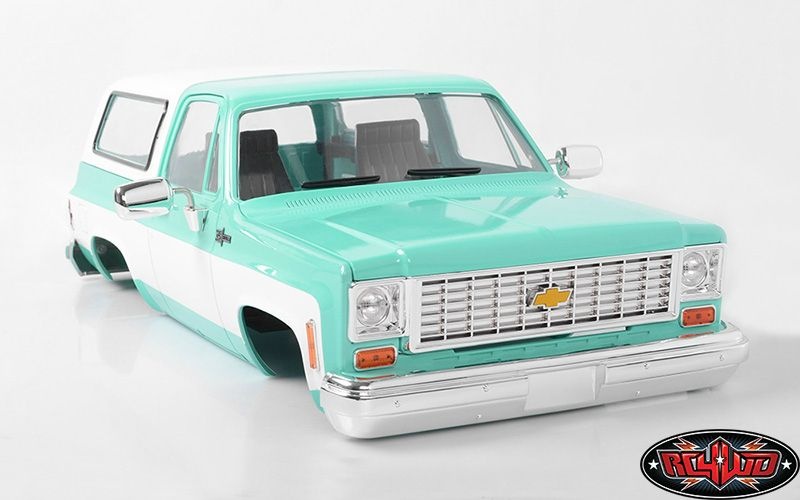 RC4WD Chevrolet Blazer Hard Body Complete Set (Teal) Z-B0150