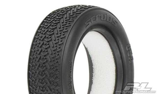 ProLine Scrubs 2.2 2WD M3 (Soft) Off-Road Buggy Vorne Reifen (2), PR8212-02