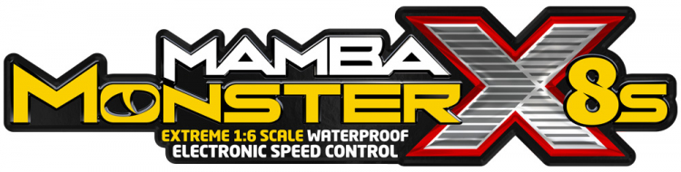 Castle Mamba Monster X 8S 33,6V 2028-800kV Sensor Combo 010-0165-01