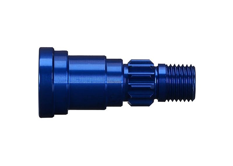 Traxxas Stub axle, aluminum (blue-anodized) (1) (use only with #7750 7768