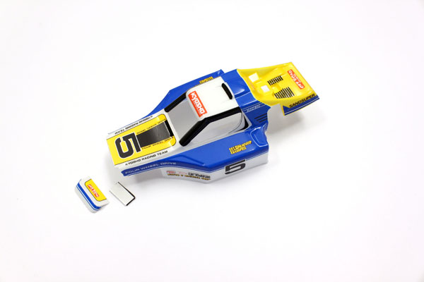 Kyosho Karosserie Mini-Z Buggy Optima (Blau-Weiss) MBB01BW