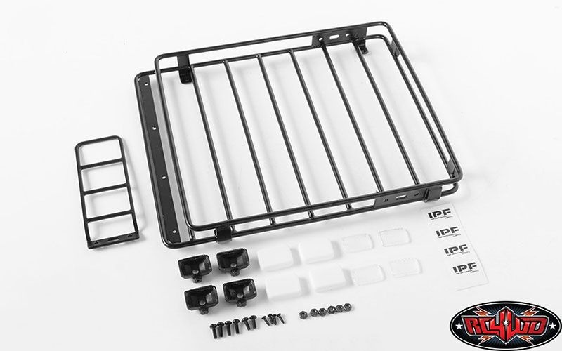 Malice Extended Roof Rack W/Lights for Tamiya 1/10 Isuzu Mu VVV-C0570
