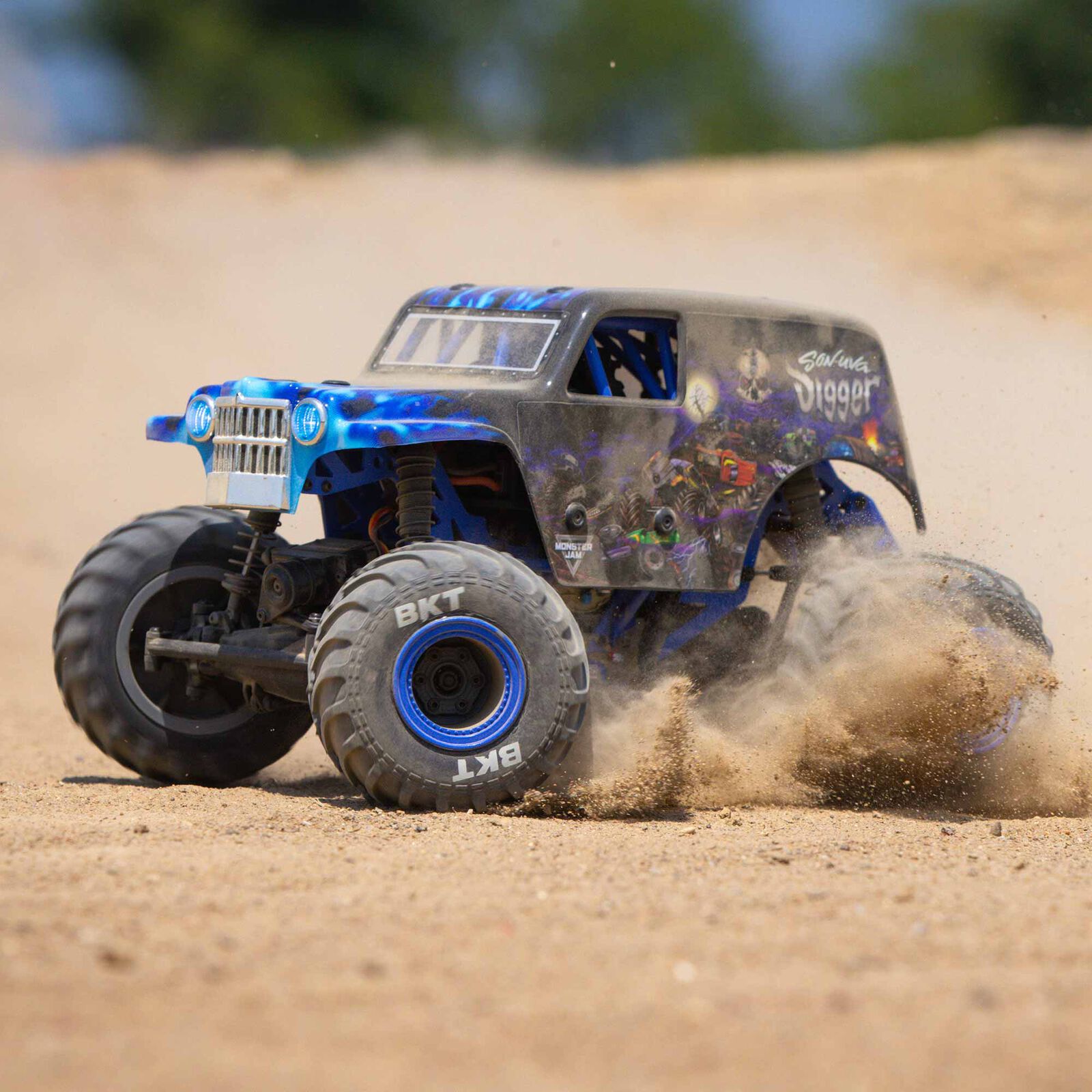Losi Mini LMT Son Uva Digger 1/18 4WD Monster Truck LOS01026T2