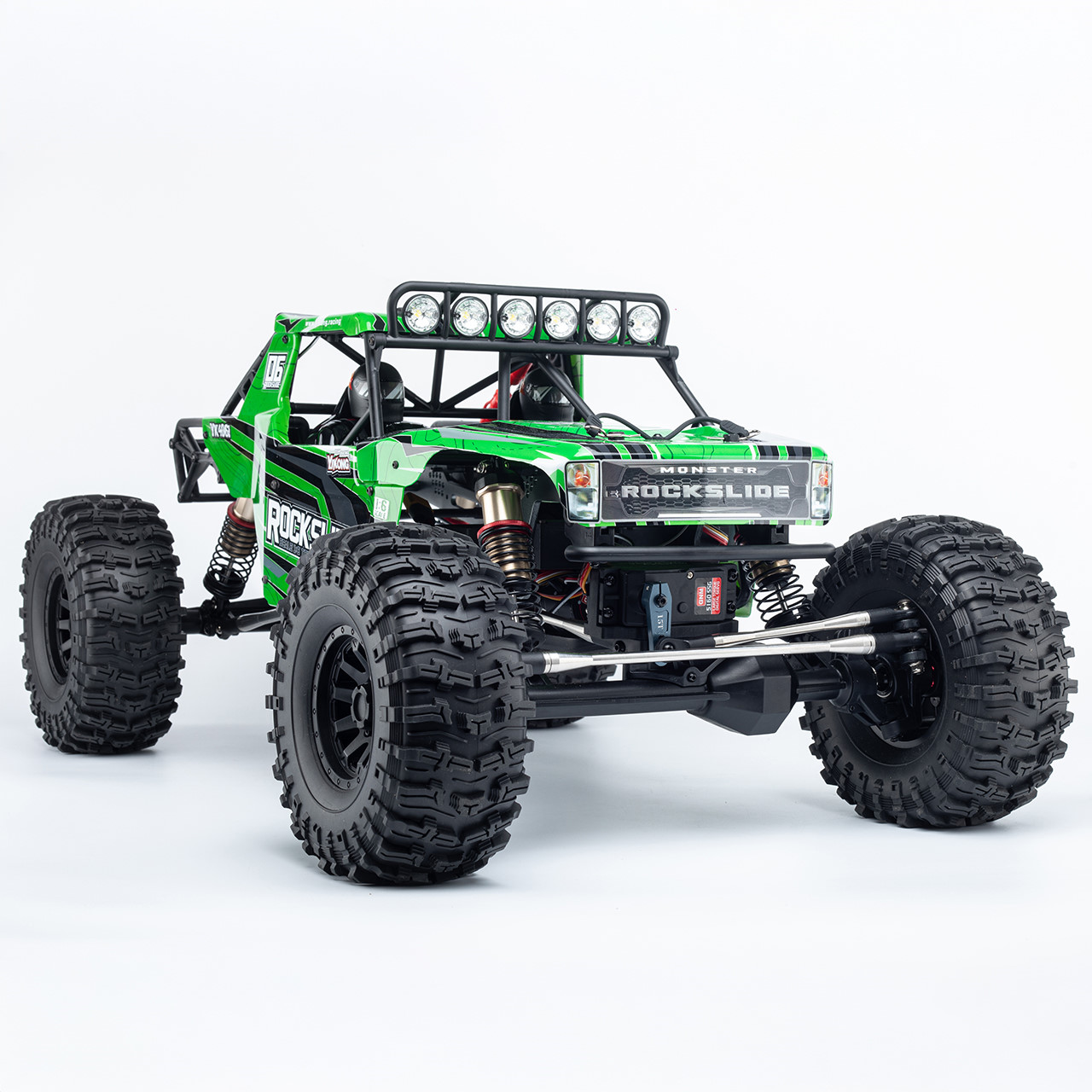 Yikong Rock Crawler Rock Slide 1/6 4WD Grün YK4061A - Abbildung 1