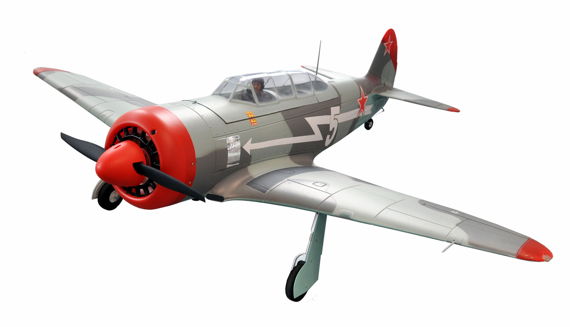 Amewi AMXFlight YAK-11 Military Camouflage 6S EPO PNP 24101 - Abbildung 1