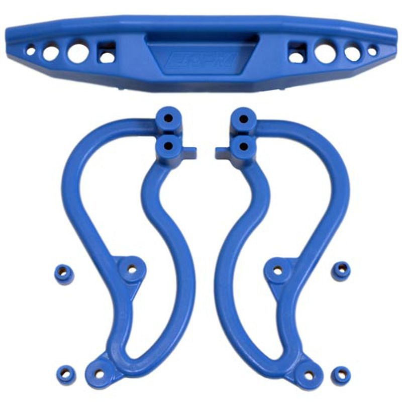 RPM Bumper hinten blau TRX 1/10 Stampede 2WD 70835