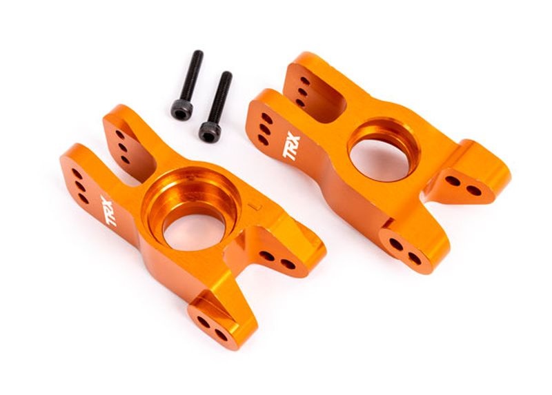 Traxxas Radträger Alu l/r hi orange eloxiert 9552T