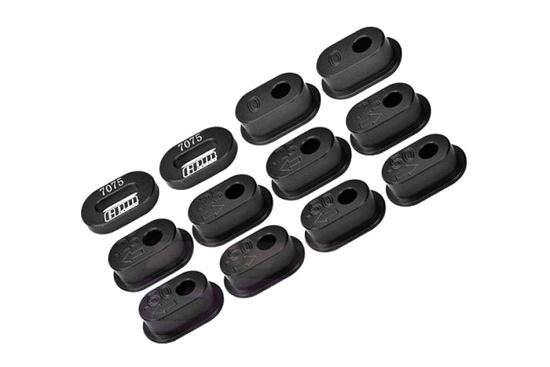 GPM Alu Ketterspanner-Set schwarz  1/4 PROMOTO-MX MOTORCYCLE RTR FXR-LOS06000/6 MX010BK
