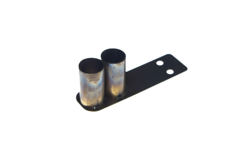 Absima Stahl Doppelauspuff-Atrappe mit LEDs 2320061 - Abbildung 1