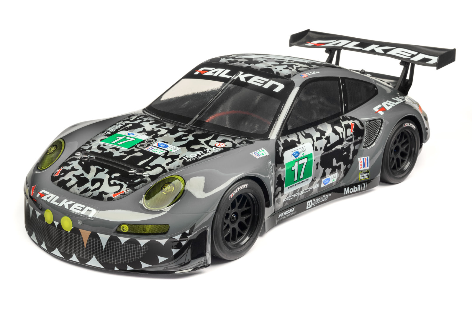 HPI RS4 Sport 3 Flux RTR mit Falken Porsche 911 GT3 R Karosserie 114350