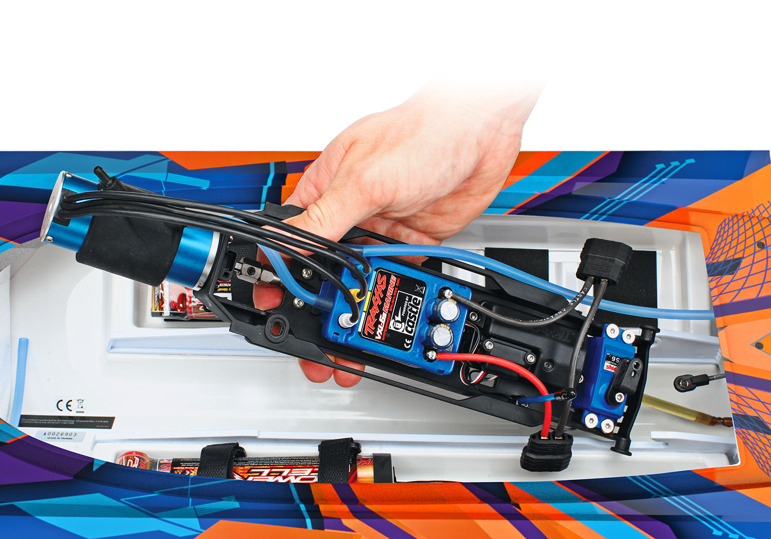 Traxxas DCB M41 Brushless Katamaran Rot/Blau 40Zoll 57046-4 - Abbildung 9