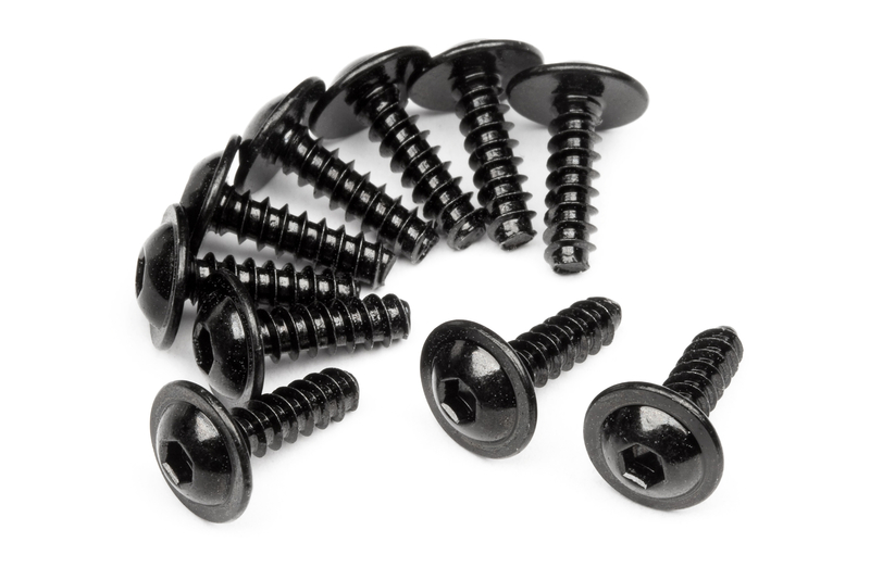 Maverick Schneidschraube mit Flansch M3X10mm (10Stück) MV23075