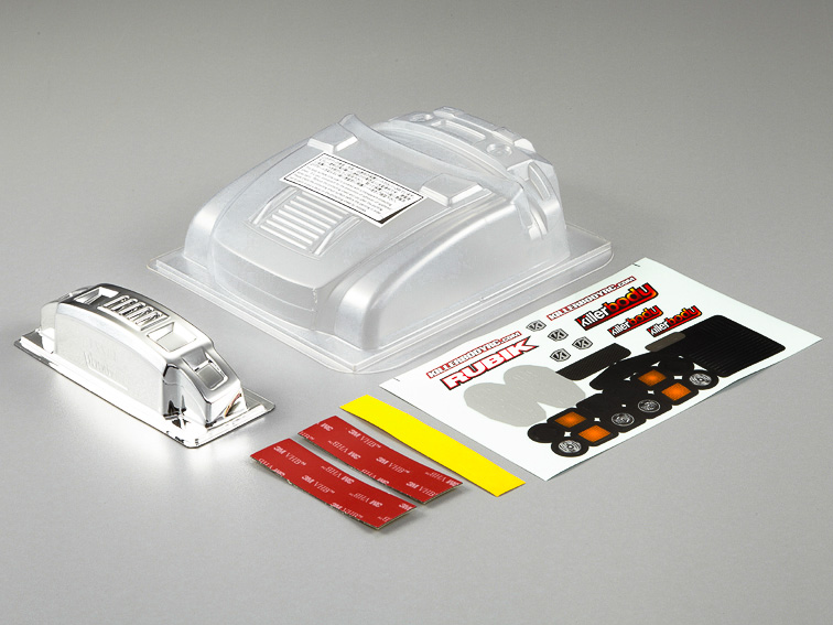 KB48221 Motorhauben und Stoßfänger Upgrade Set C für Monster Truck
