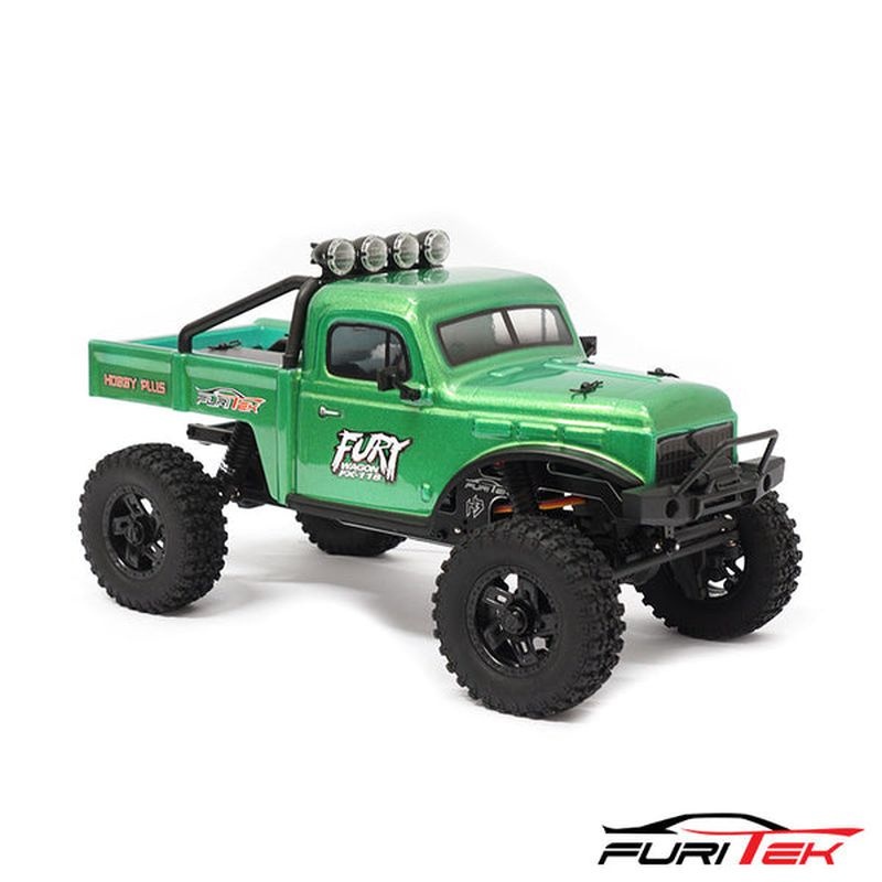 FURITEK FX118 FURY WAGON RTR grün Brushless 1/18 RC Crawler FUR-2413