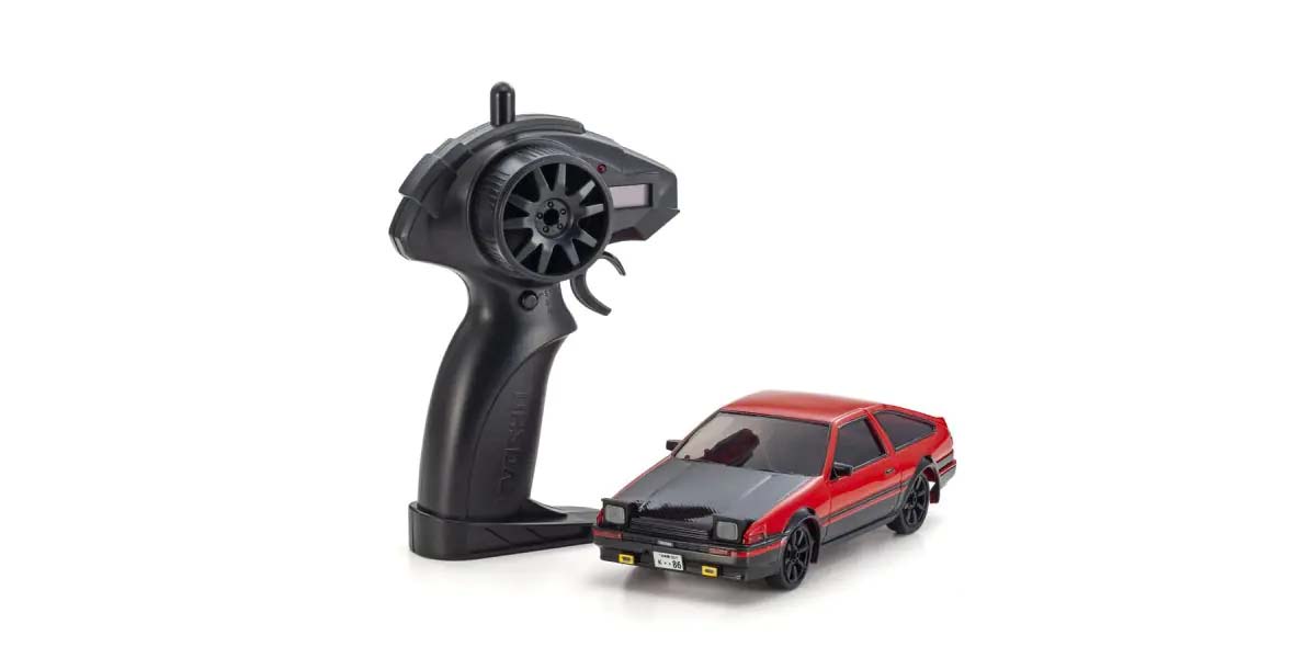 Kyosho First Mini-Z 1:28 Toyota Sprinter Trueno AE86 RD/BK 66613A - Abbildung 1