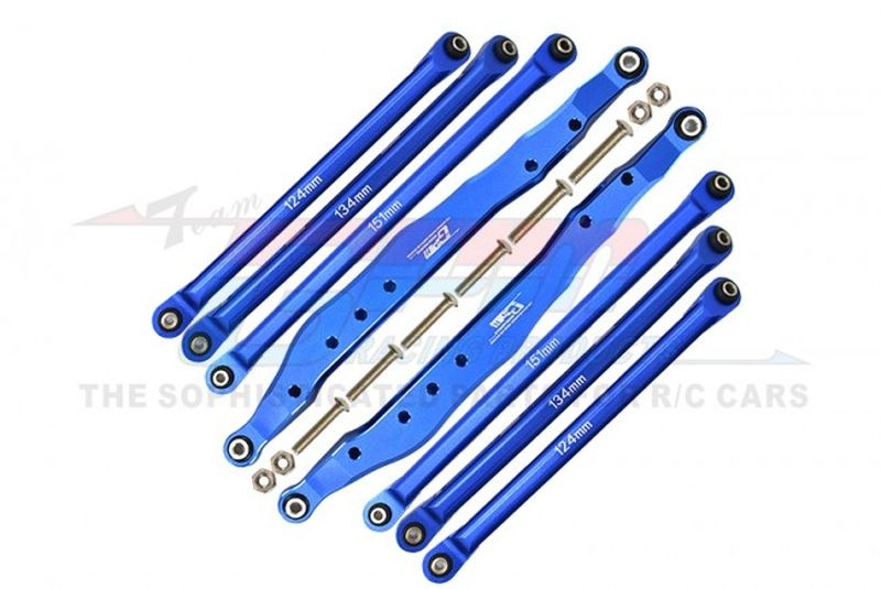 GPM RBX10 COMBO SET A- RBX014R+RBX049F+RBX049R blau Axial RBX10