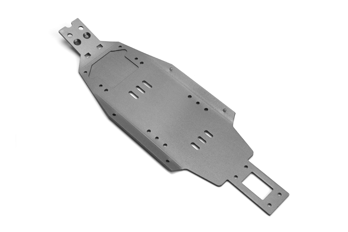 Maverickn LWB Chassis Platte (Gunmetal) 151520