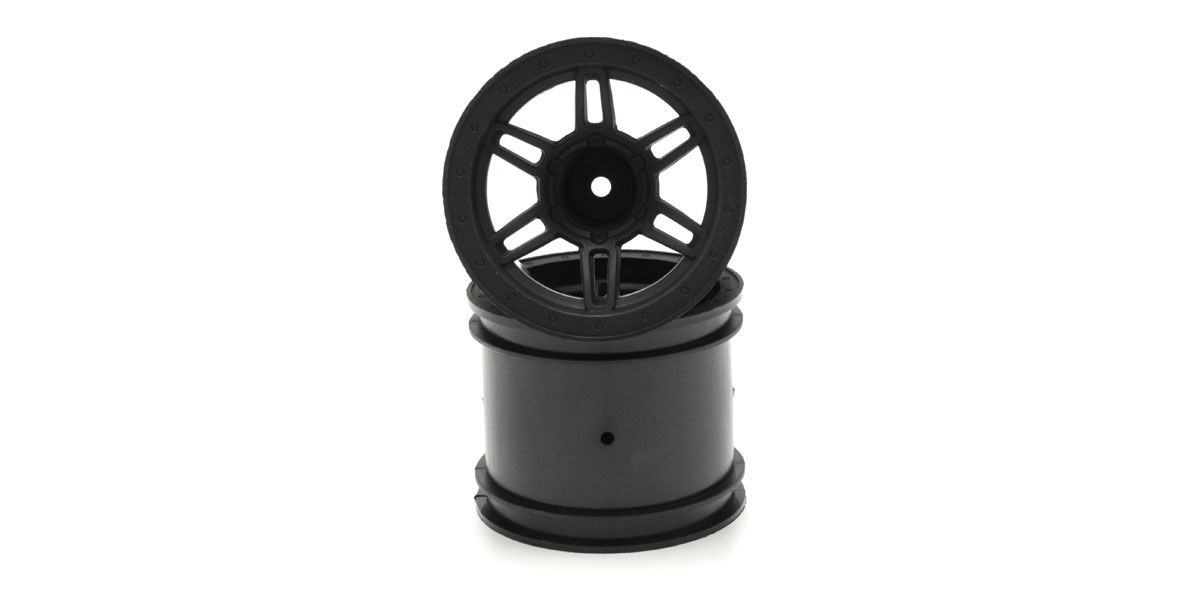 Kyosho FELGEN RAGE 2.0 SCHWARZ (2) FAH501BK