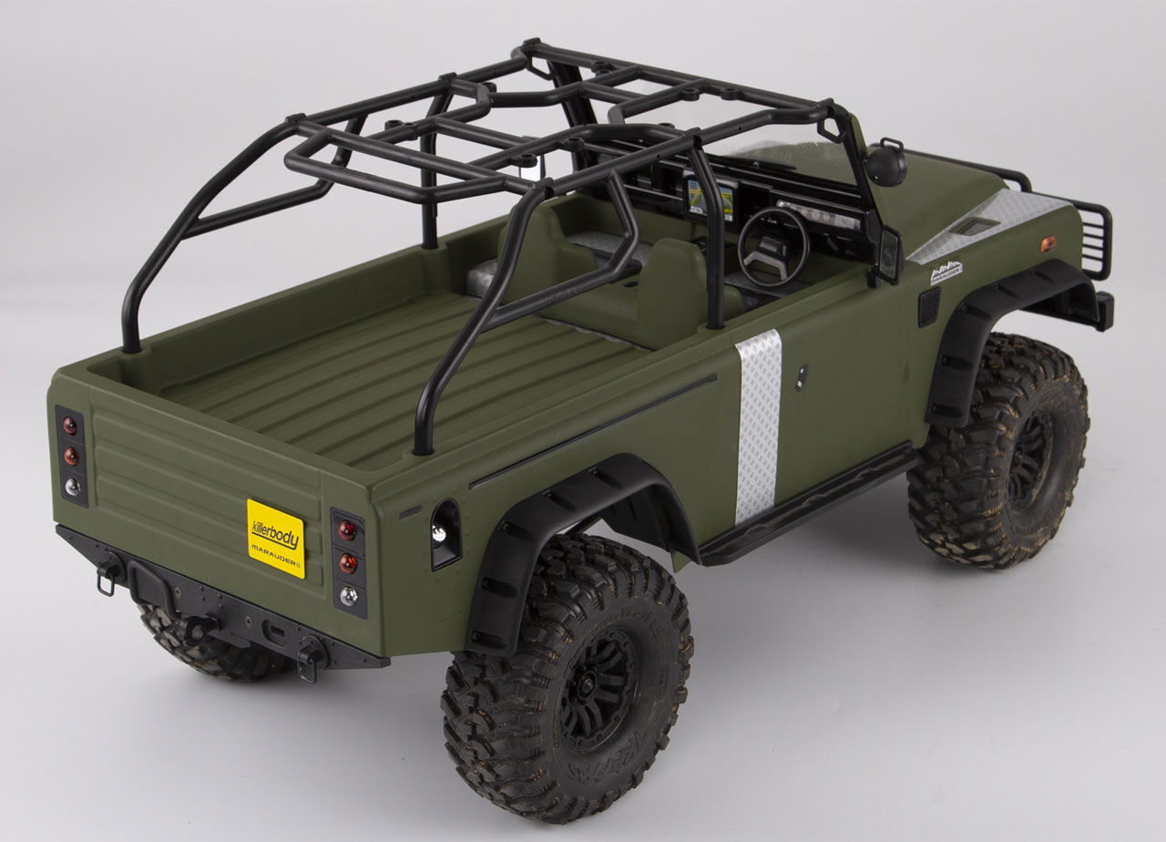Killerbody Marauder II Karosserie Military Grün für TRX-4 KB48730
