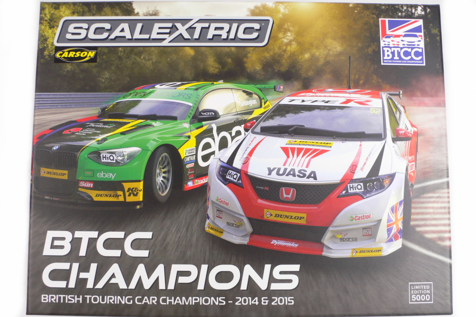 Scalextric 1:32 BTCC Champions 2014&2015 - BMW Z4 / Honda Civic C3694A - Abbildung 1