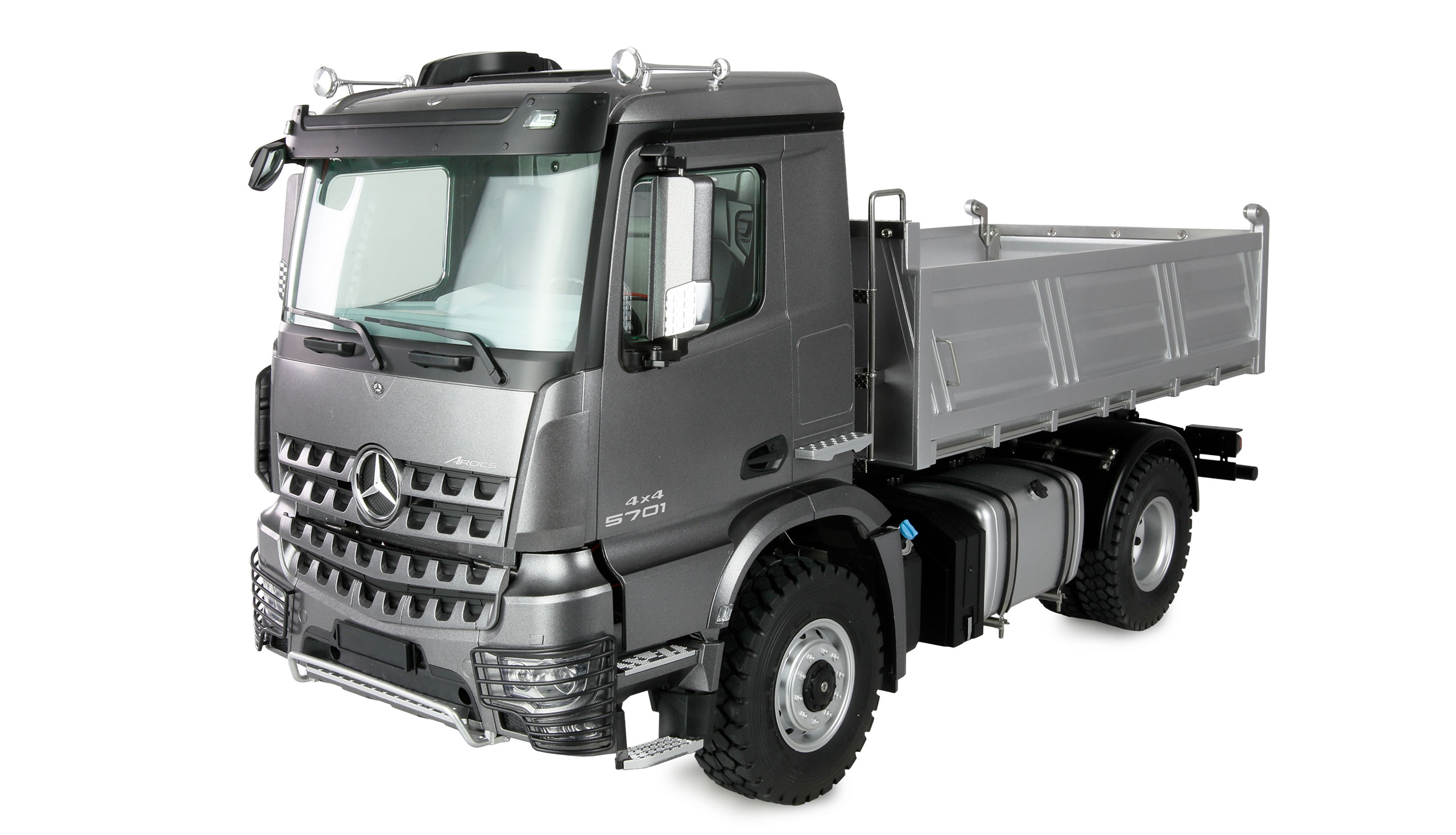 Amewi Mercedes-Benz Arocs Muldenkipper 4x4 1:14 RTR anthrazit 22692