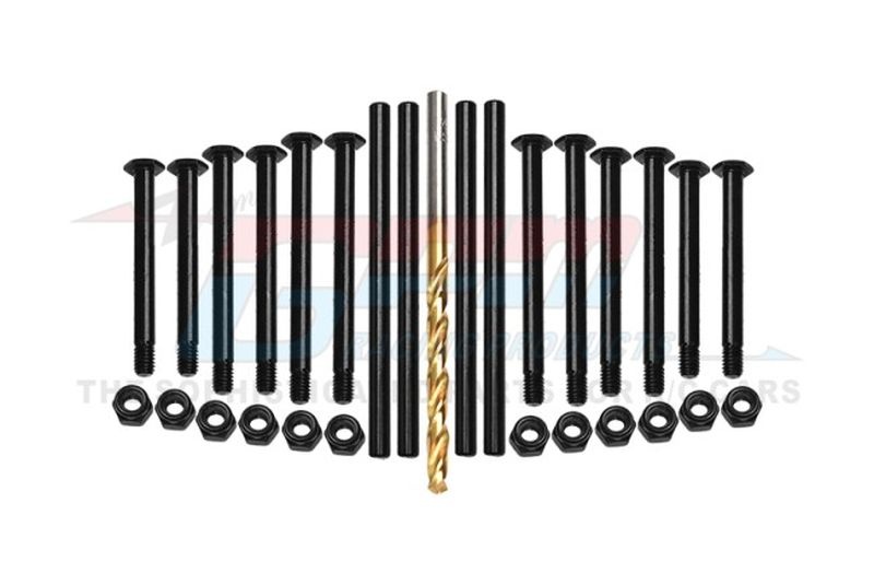 GPM Medium Carbon Querlenkerstifte v&h TRX MAXX & MAXX-SLASH TS5455/PINBK