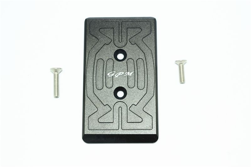 GPM Alu Chassisbodenplatte vorn schwarz ARRMA Nero 6s MAN331FBK